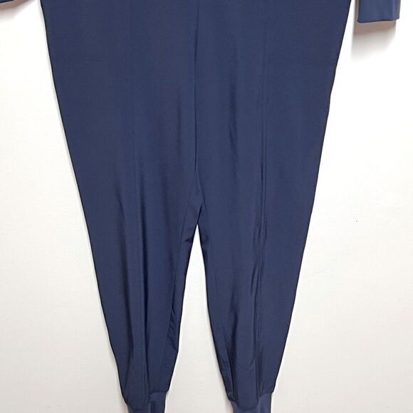 NWT ATHLETA Zuma Jumpsuit Navy Romper Pants Womens Sz XS/S - Picture 7 of 10